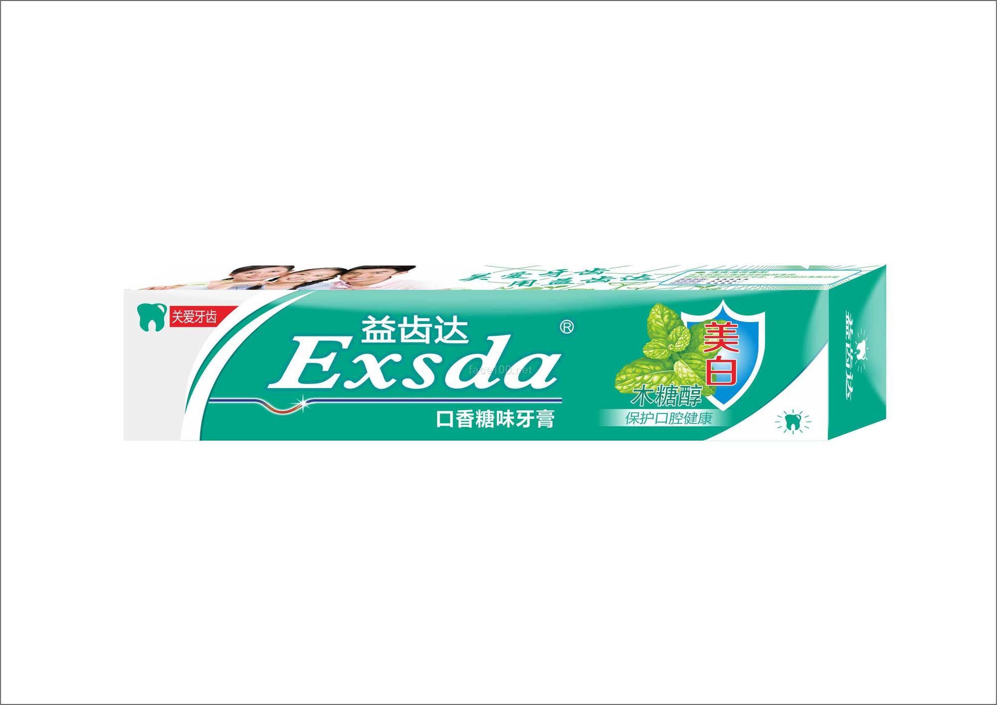 益齒達牙膏-100g木糖醇美白